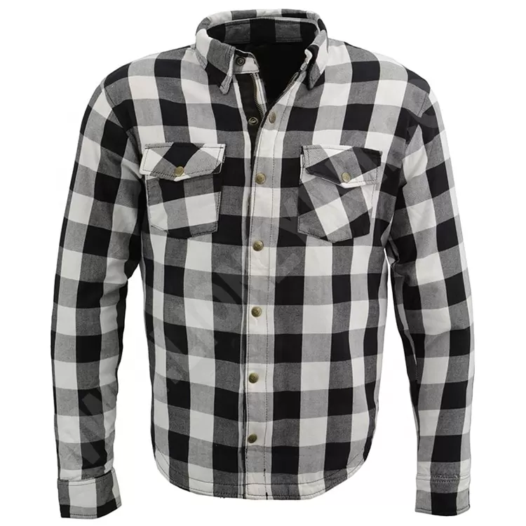 Manufacturer Wholesale Supplier Bangladesh Cheap Price Motorcycle Flannel Shirt Factory