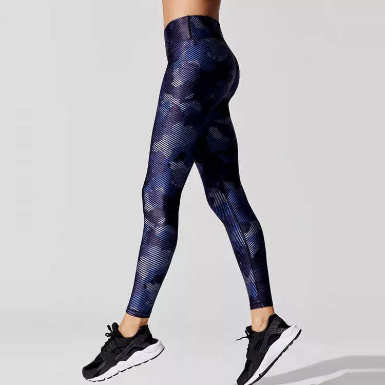 Private Label Activewear High Waist Sublimation Gym Leggings Fitness Spring Summer Autumn Yoga Wear